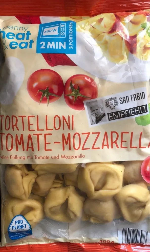 Tortellini tomate mozzarela