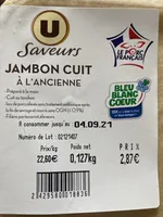 Jambon cuit