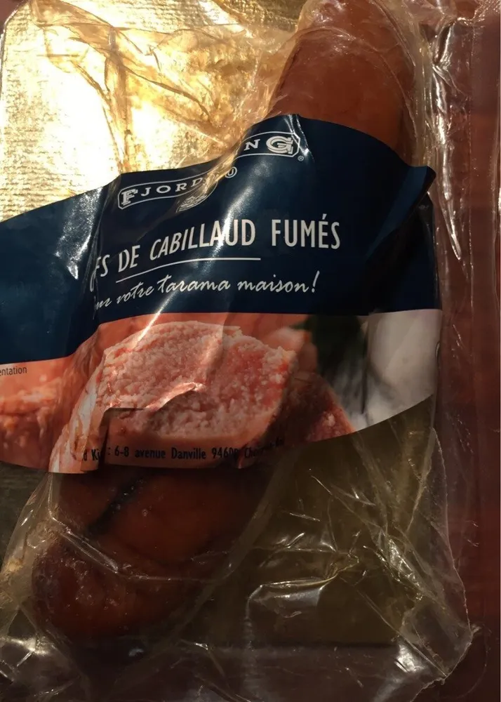 Oeufs de cabillaud fumés