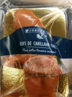 Oeufs de cabillaud fumés