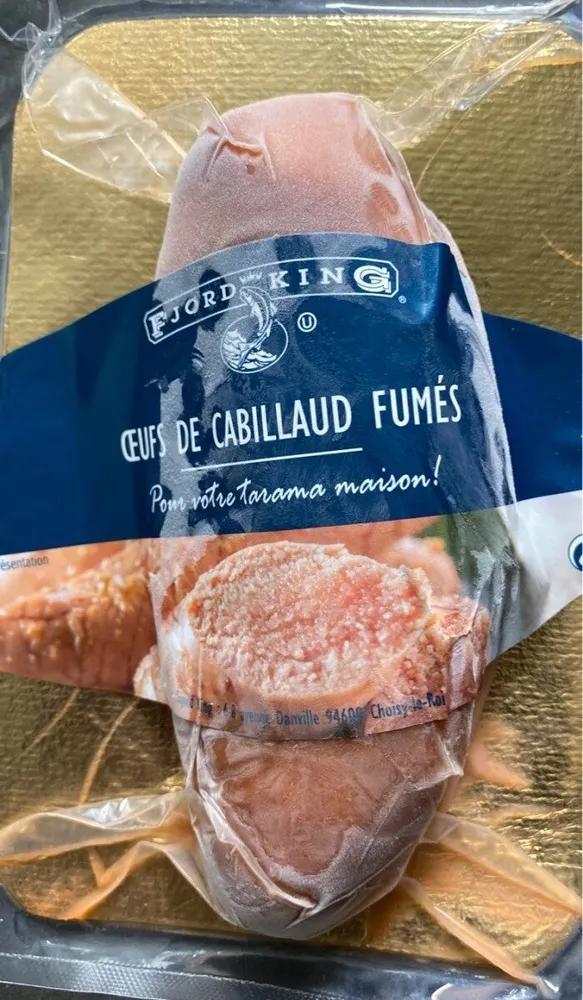 Œufs de cabillaud fumés