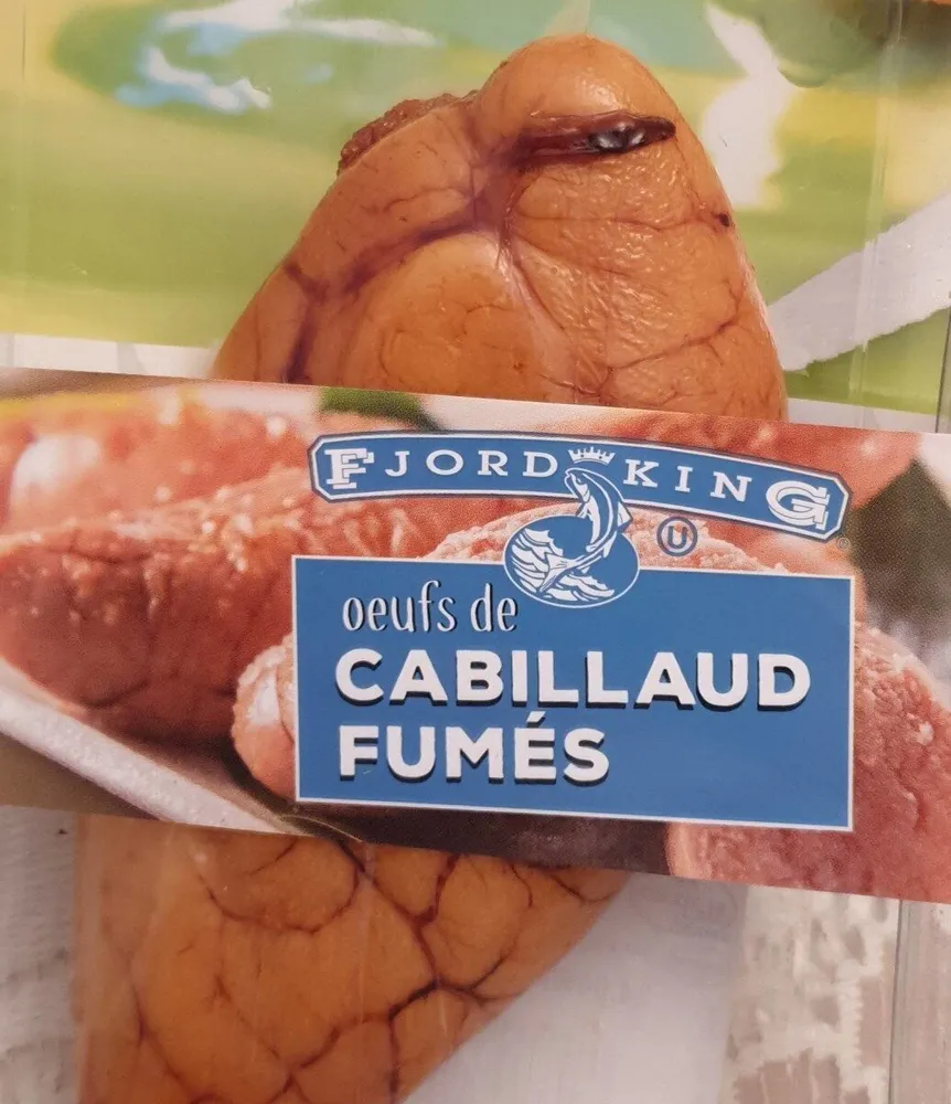 Oeufs de cabillaud fumés