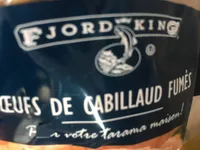 Oeufs de cabillaud fumés