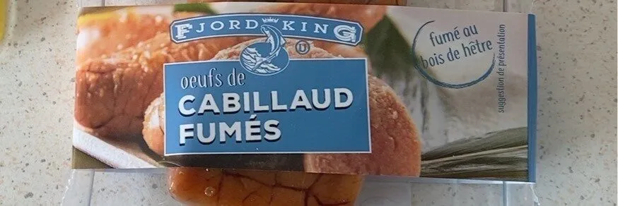 Oeufs de cabillaud fumés