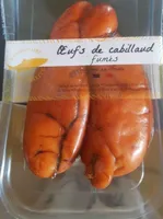 Oeufs de cabillaud fumés