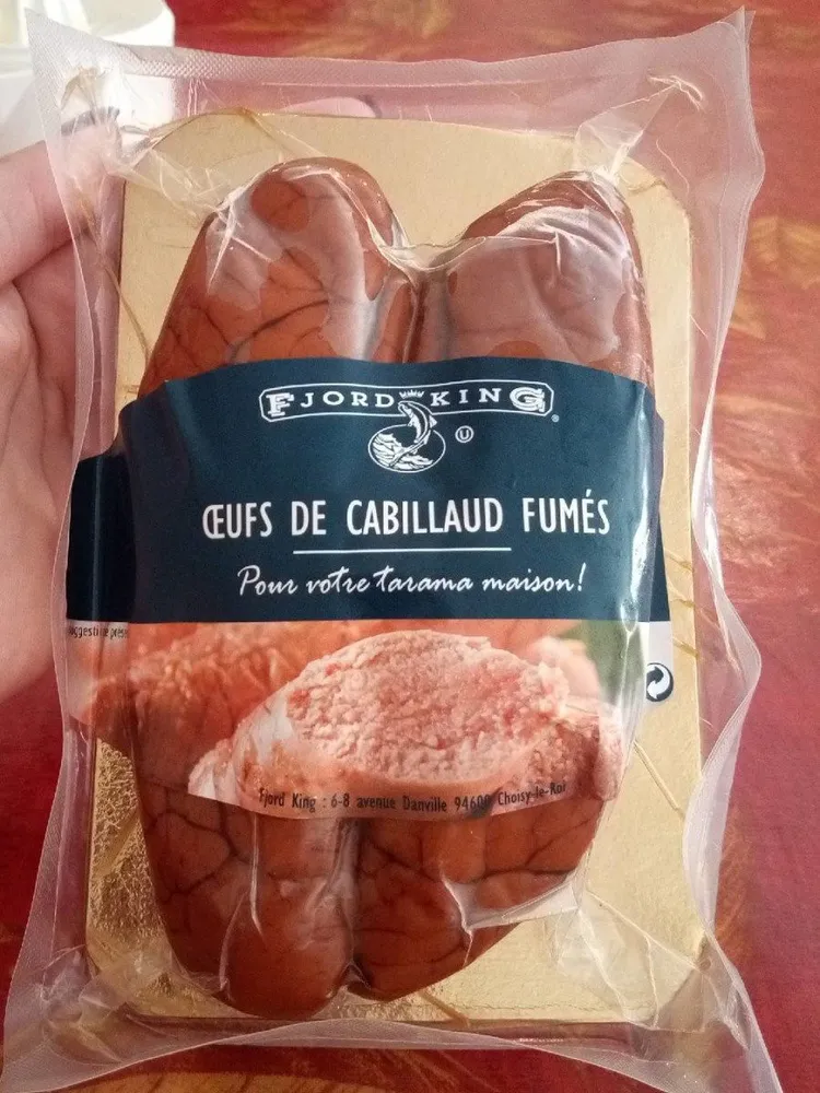 Oeufs de cabillaud fumes