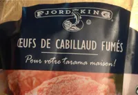 Oeufs de cabillaud fumés