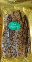 Filet de maquereaux fumés au poivre
