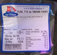 Plaq. FTS de SAUMON FUMES