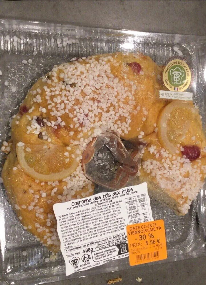 Couronne des rois aux fruits