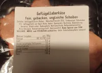 Geflügelleberkäse
