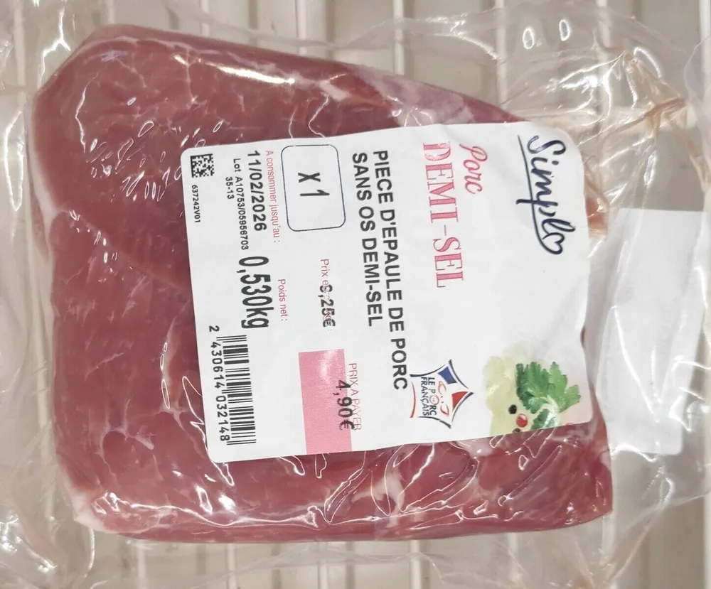 Porc Demi-sel