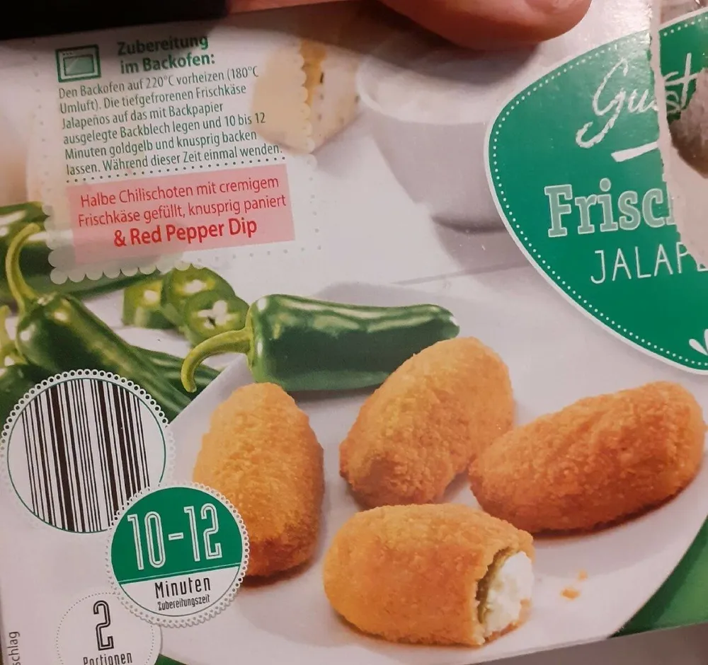 Frischkäse Jalapenos