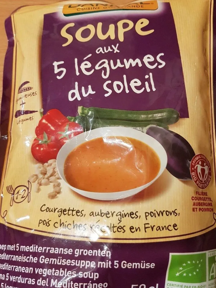 Soupe aux 5 légumes du soleil