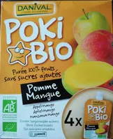 Compote Poki Bio Pomme-Mangue