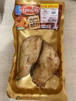 Filets de poulet rotis