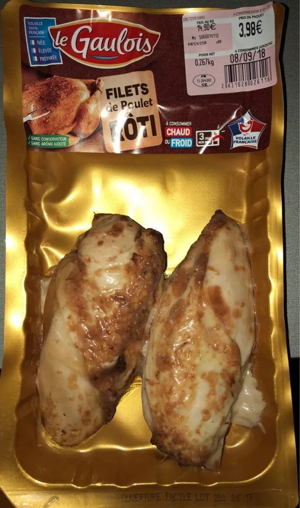 Filets Poulets Rôtis