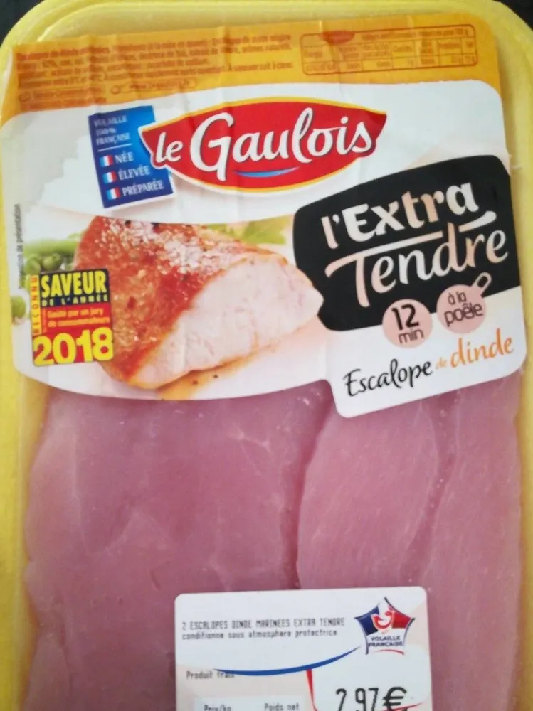 Escalope de dinde