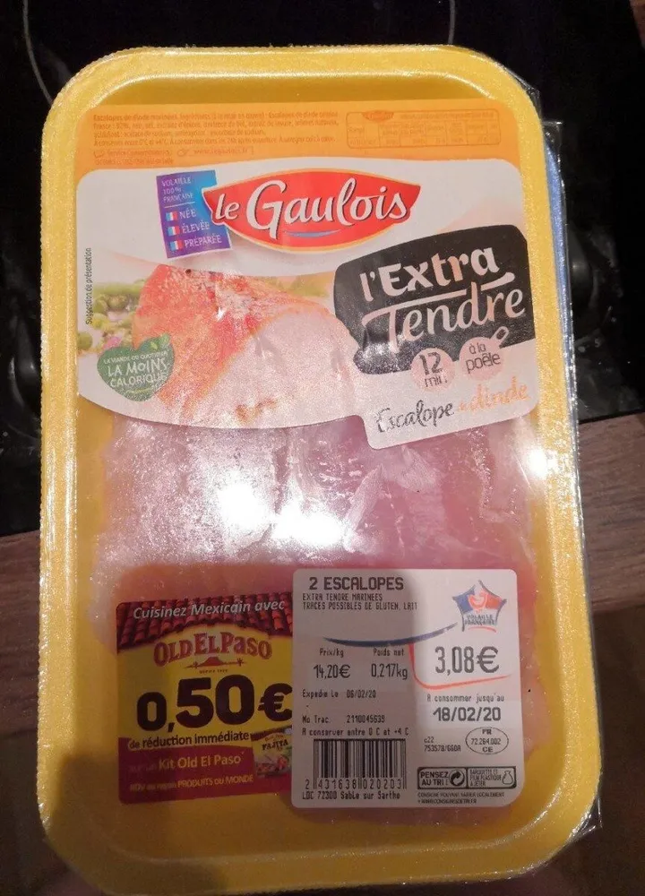 Escalope extra tendre