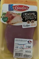 Escalope de dinde extra tendre