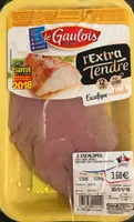 2 Escalopes de dinde marinées