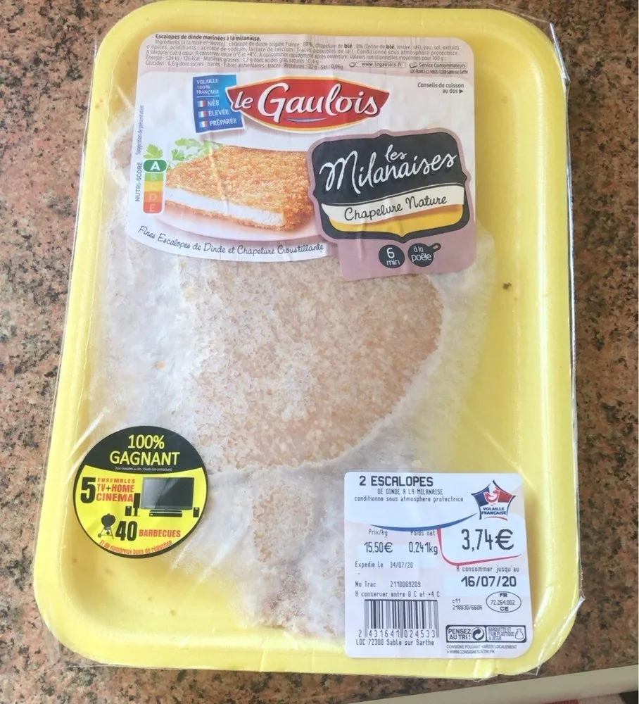 Escalope milanaise