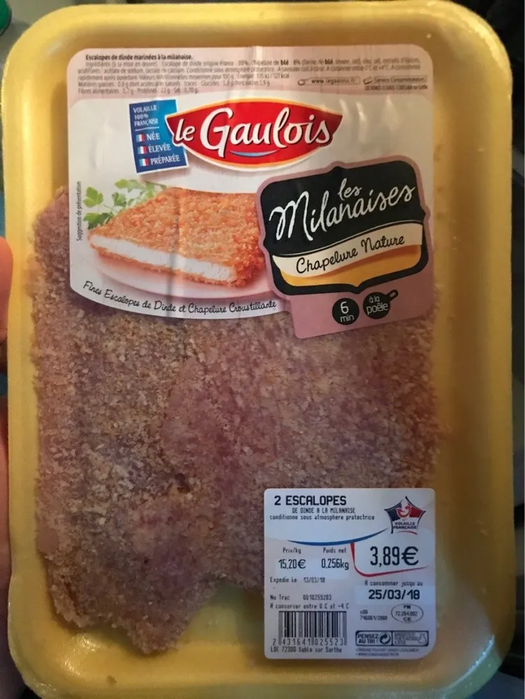 Escalope milanaise