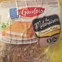 Escalope dinde panée