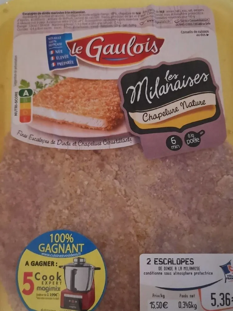Escalope milanaise