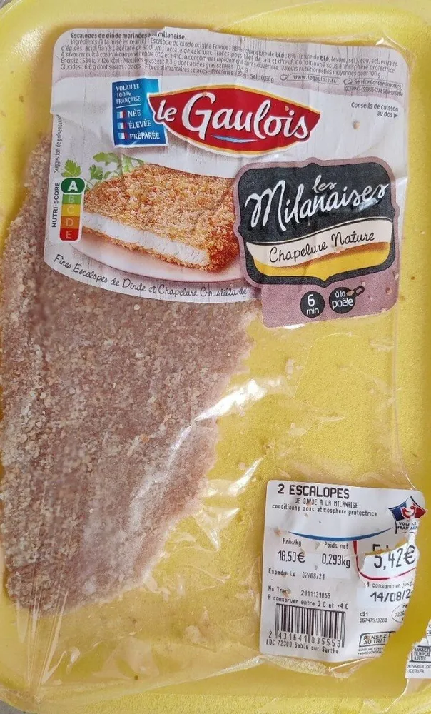 Escalopes milanaises