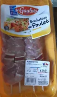 Brochettes de poulet