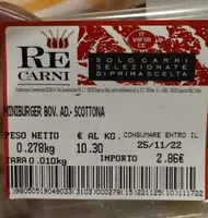 Miniburger bovino Scottona