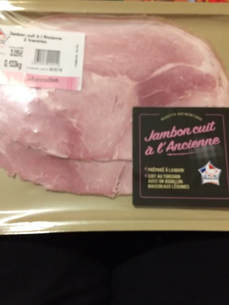 Jambon cuit a l’ancienne