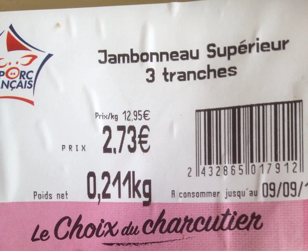 Jambonneau superieur