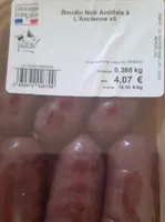 Boudin noir antillais a l'ancienne ×6
