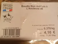 Boudin noir à l'ancienne