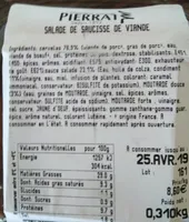 Salade de saucisse de viande