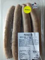 Saucisse blanche au fromage