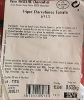 Tripes charcutières tomate