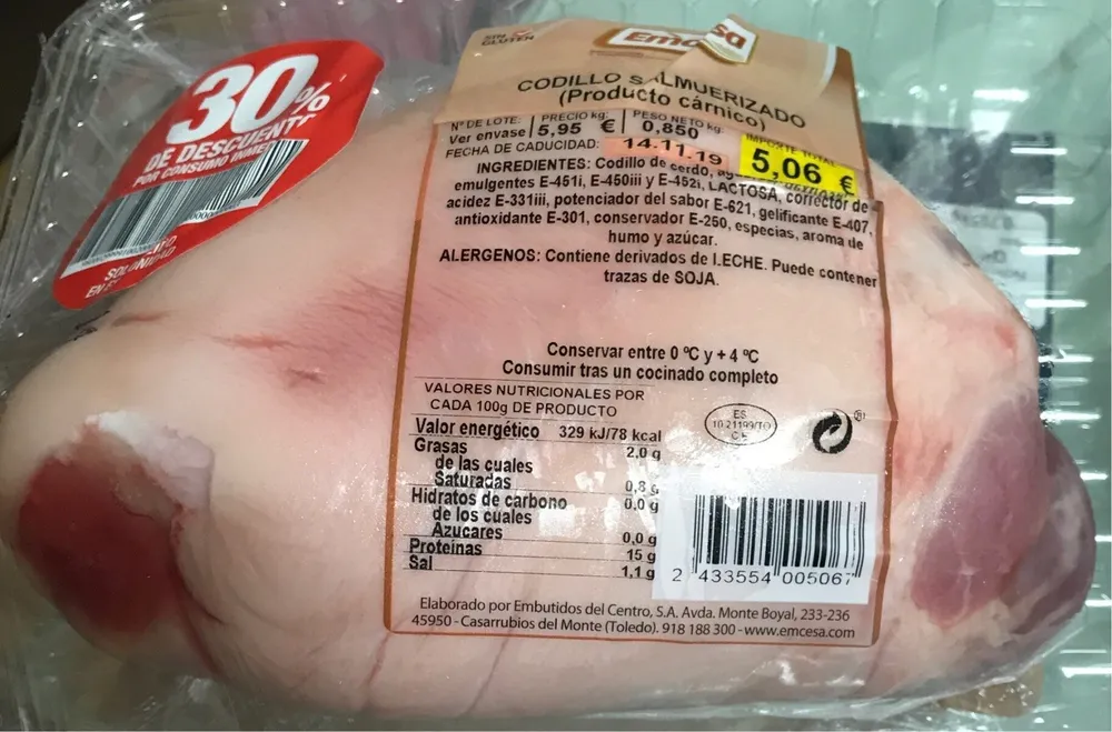 Codillo salmuerizado