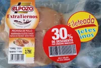 Pechuga De Pollo Fileteada marinada