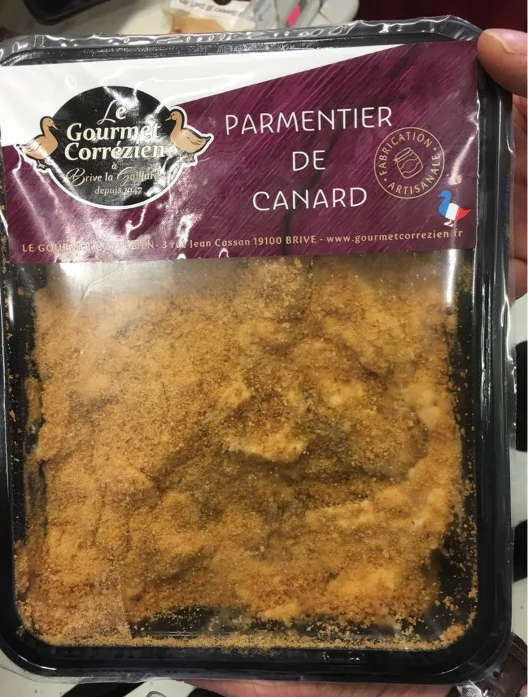 Parmentier de Canard