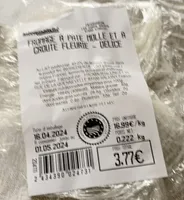 Fromage a pâte molle et à croute fleurie delice
