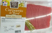 Carpaccio boeuf huile olive citron