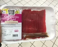 Carpaccio de boeuf à l'huile de noix & Vinaigre balsamique