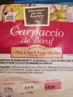 Carpaccio de bœuf
