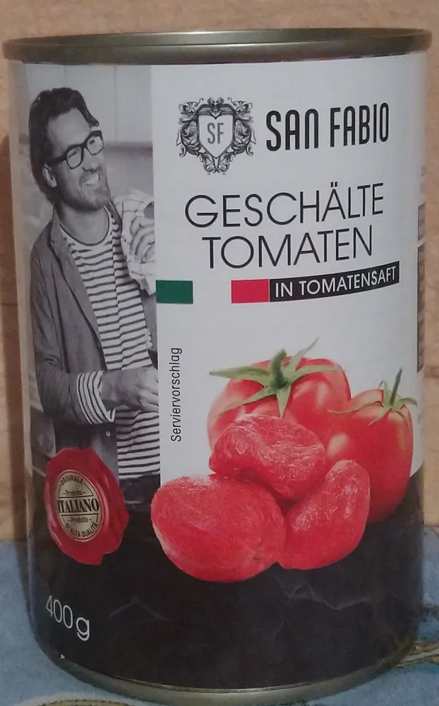 Tomaten, geschält