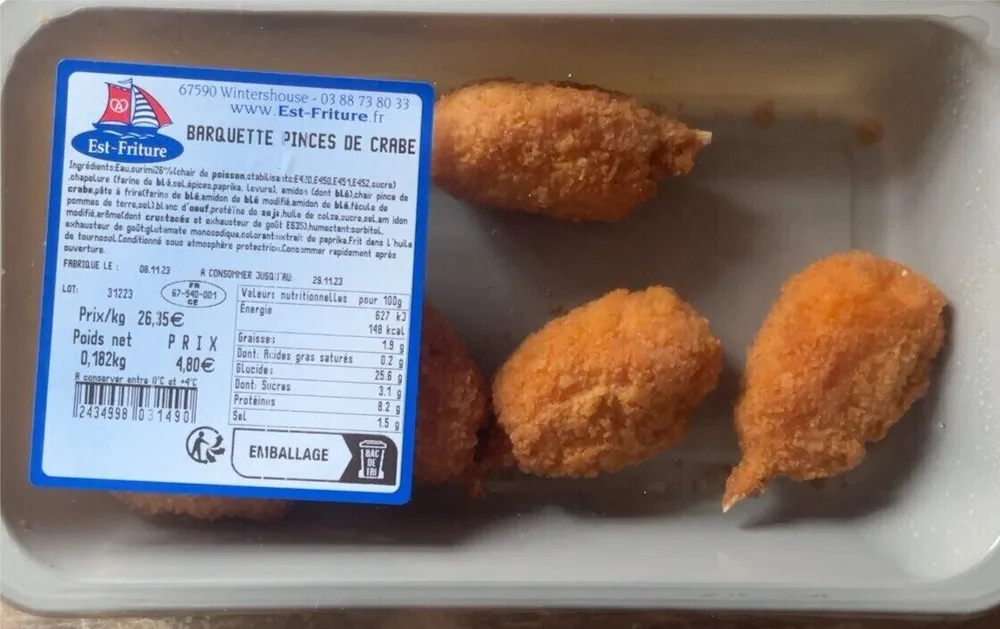 Pinces de crabe