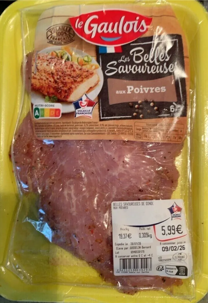 Les belles savoureuses aux poivres
