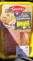 Belles savoureuses de dinde thym citron